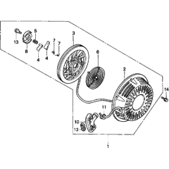 Recoil Starter for Honda GX390K1