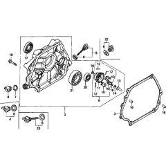 Crankcase Cover for Honda GX390K1