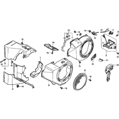 Fan Cover for Honda GX390K1