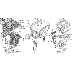 Muffler Assembly for GX390K1