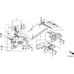 Control Assembly for Honda GX390U1