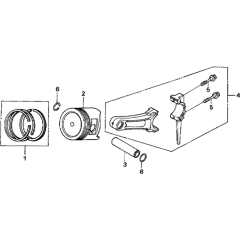 Piston Assembly for GX390UT1