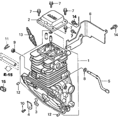 Cylinder Barrel for Honda GXH50