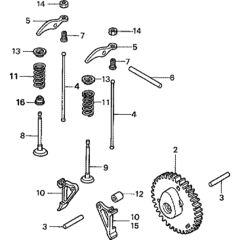 Camshaft Assembly for GXH50