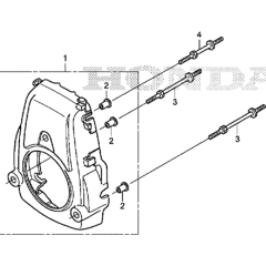 Fan Cover for Honda GXH50UT