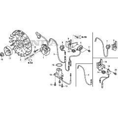 Flywheel & Ignition Coil Assembly