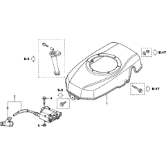 Fan Cover for Honda GXV160UH2