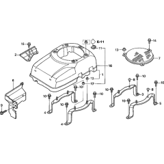 Fan Cover Assembly for Honda