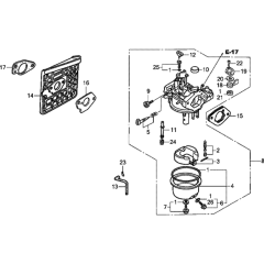 Carburetor Assembly for Honda