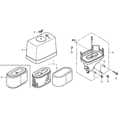 Air Cleaner Assembly for Honda