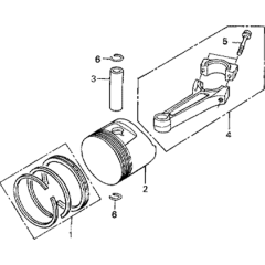 Piston Assembly for GXV390