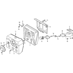 Muffler Assembly for GXV390