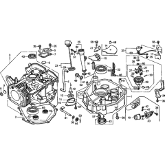 Cylinder Barrel/Oil Pan Assembly