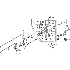 Control Assembly for Honda GXV390RT1