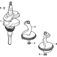 Crankshaft Assembly for Honda