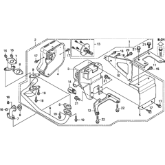 Muffler Assembly for Honda