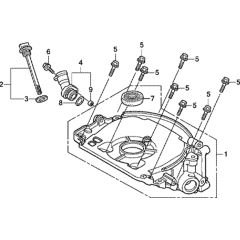 Oil Case Assembly for GXV57