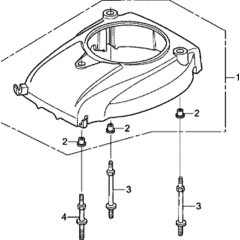 Fan Cover for Honda GXV57