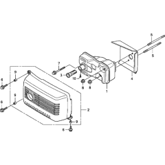 Muffler Assembly for GXV57U