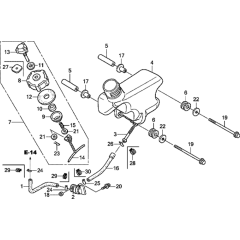 Fuel Tank Assembly for GXV57U