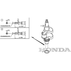 Crankshaft Assembly for Honda