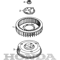 Flywheel Assembly for Honda GXV630RH