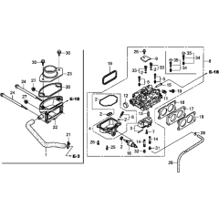 Carburetor Assembly for GXV660R