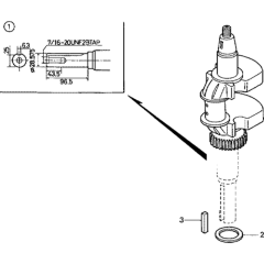 Crankshaft Assembly for GXV670