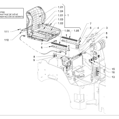 Operator Seats for Hamm Rollers