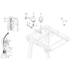 Rotary Beacon for Hamm Rollers