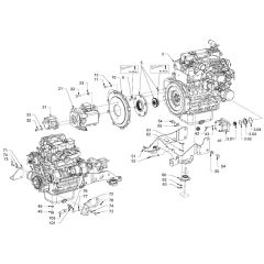 Pump Drive & Engine Assembly