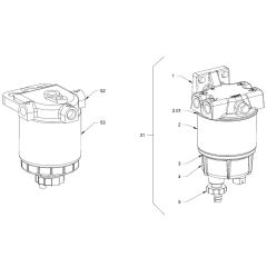 Fuel Filter for Hamm Rollers
