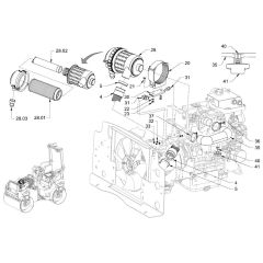 Air Filter System for Hamm HD10