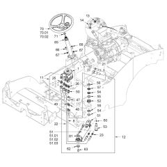 Steering for Hamm HD8 - 10C