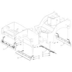 Scraper for Hamm Rollers