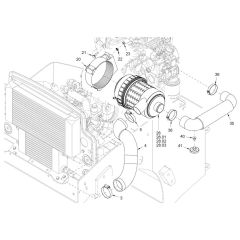Air Filter System for Hamm HD8