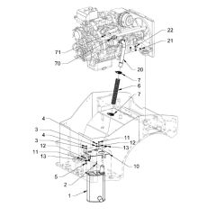 Exhaust System for Hamm Rollers