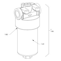 Hydraulic Oil Filter for Hamm