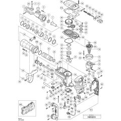 Hikoki H65SD3 Main Assembly