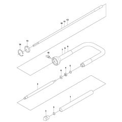 Husqvarna HA 25 Poker Assembly