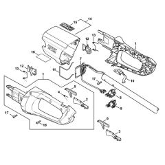 Handle Housing for Stihl HLA 85