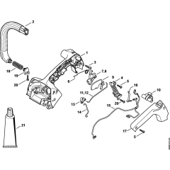 Handle Housing for Stihl MS150TC