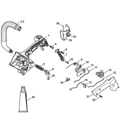 Handle Housing for Stihl MS201T
