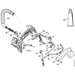 Handle Housing for Stihl MS193T