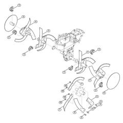 Hoe Assembly for Stihl/Viking