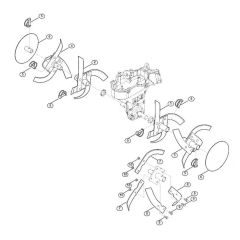 Hoe Assembly for Stihl/Viking