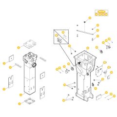 Epiroc HB 4700 Breaker Assembly