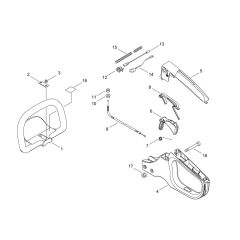 Handle for ECHO HC-1501
