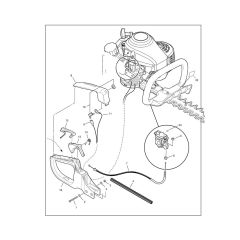 Handle for ECHO HC-155ES