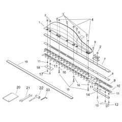 Cutter for ECHO HC-331ES